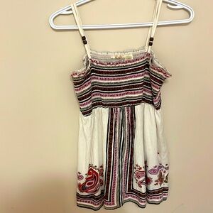 Vixen brand size large mini beach dress bohemian style with elastic bust